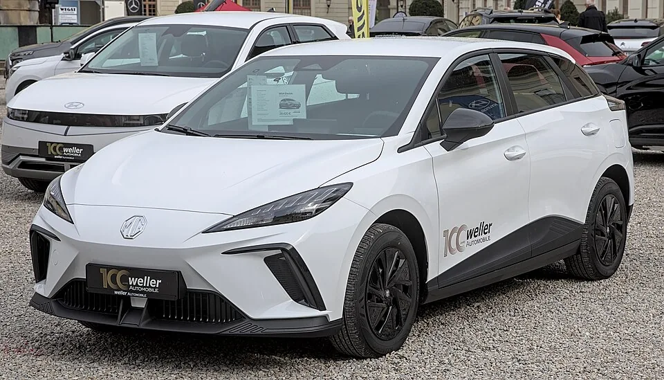 MG4 EV exterior