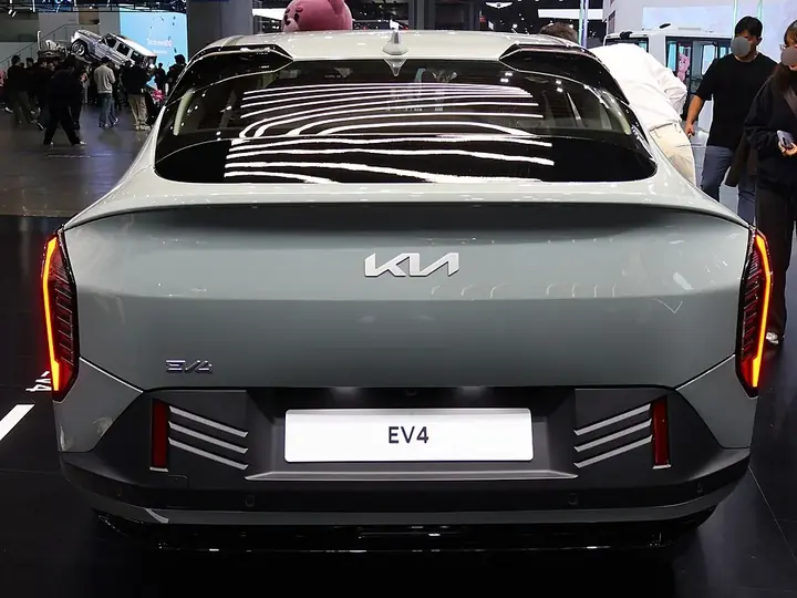 Kia EV4 Fastback — representative model photograph; exact trim and UK specification may differ